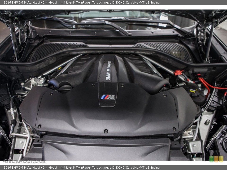 4.4 Liter M TwinPower Turbocharged DI DOHC 32-Valve VVT V8 Engine for the 2016 BMW X6 M #109544287