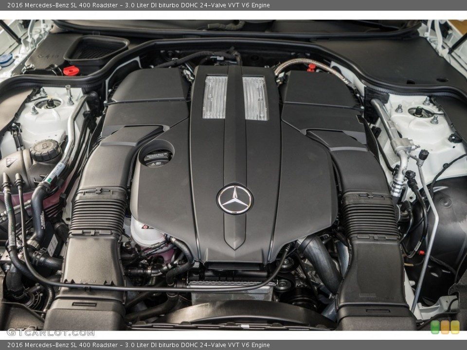 3.0 Liter DI biturbo DOHC 24-Valve VVT V6 Engine for the 2016 Mercedes-Benz SL #109544659