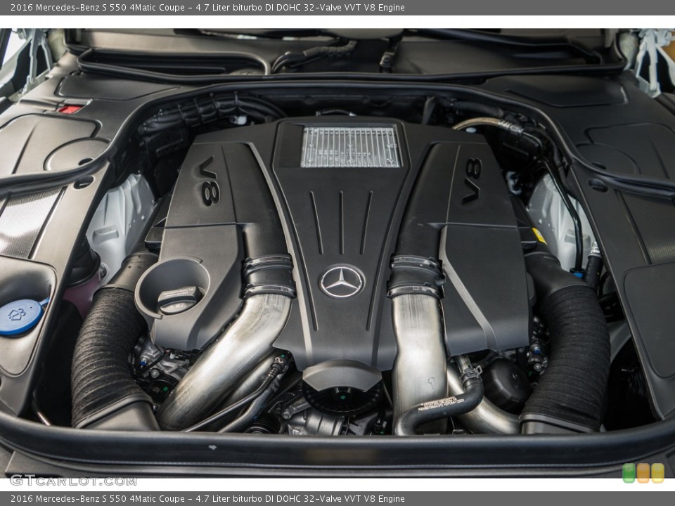 4.7 Liter biturbo DI DOHC 32-Valve VVT V8 Engine for the 2016 Mercedes-Benz S #109547155