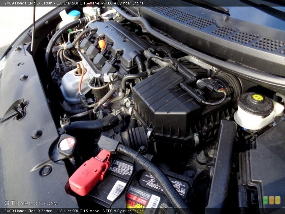 1.8 Liter SOHC 16-Valve i-VTEC 4 Cylinder Engine for the 2009 Honda Civic #109580145