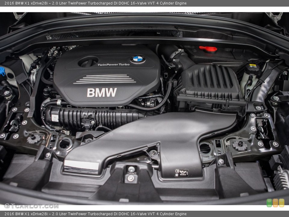 2.0 Liter TwinPower Turbocharged DI DOHC 16-Valve VVT 4 Cylinder Engine for the 2016 BMW X1 #109599671