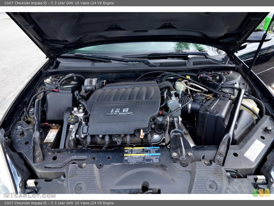 5.3 Liter OHV 16 Valve LS4 V8 2007 Chevrolet Impala Engine