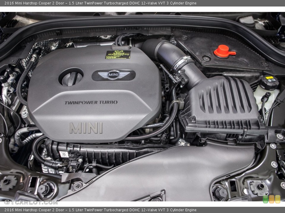 1.5 Liter TwinPower Turbocharged DOHC 12-Valve VVT 3 Cylinder Engine for the 2016 Mini Hardtop #109681061