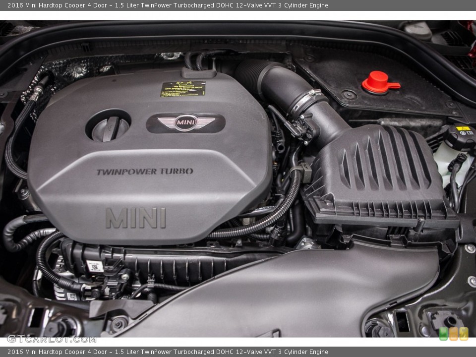 1.5 Liter TwinPower Turbocharged DOHC 12-Valve VVT 3 Cylinder Engine for the 2016 Mini Hardtop #109714048