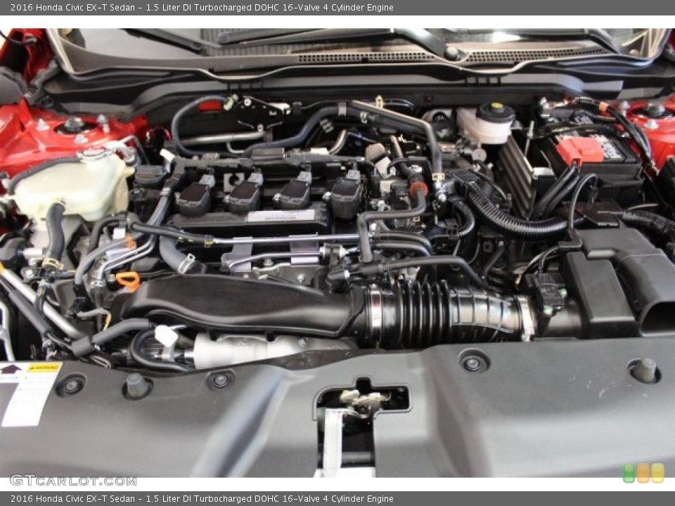 1.5 Liter DI Turbocharged DOHC 16-Valve 4 Cylinder Engine for the 2016 Honda Civic #109796455