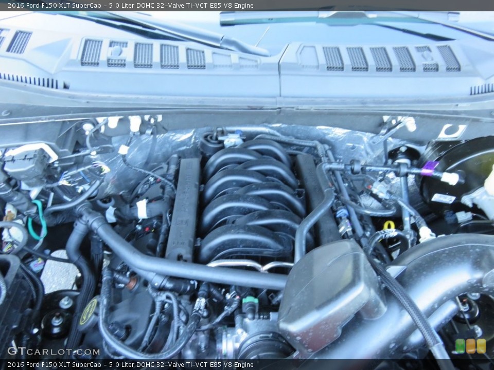 5.0 Liter DOHC 32-Valve Ti-VCT E85 V8 Engine for the 2016 Ford F150 #110044071