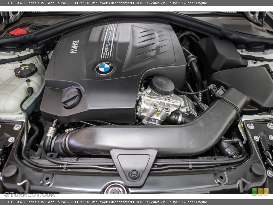 3.0 Liter DI TwinPower Turbocharged DOHC 24-Valve VVT Inline 6 Cylinder Engine for the 2016 BMW 4 Series #110071348