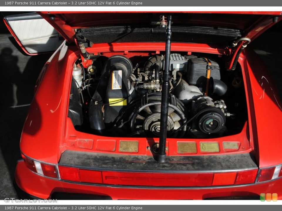 3.2 Liter SOHC 12V Flat 6 Cylinder Engine for the 1987 Porsche 911 #110117753