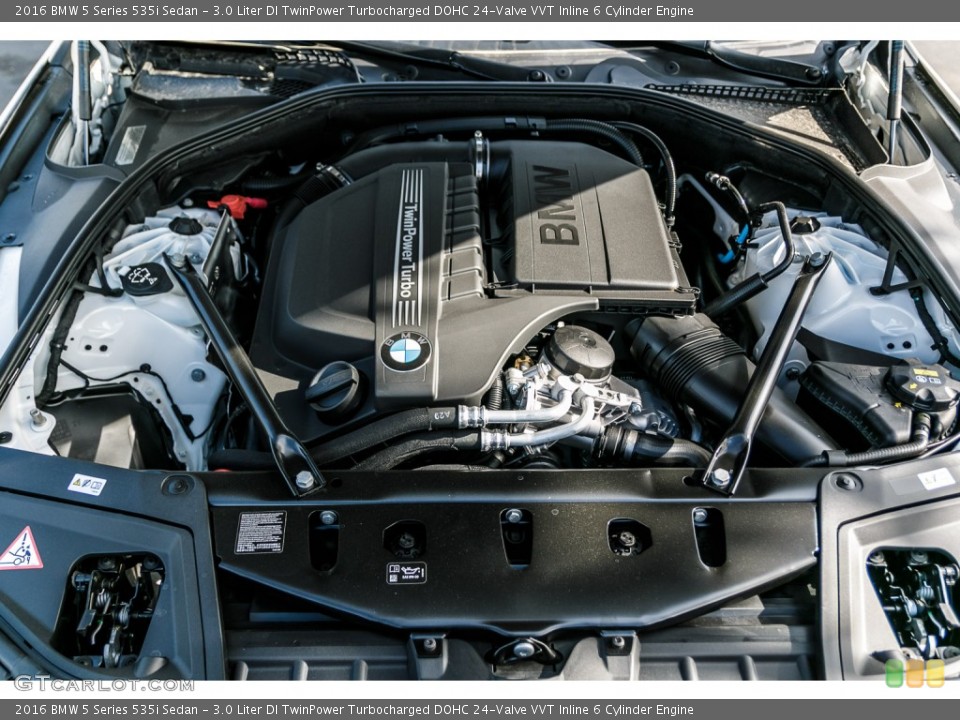3.0 Liter DI TwinPower Turbocharged DOHC 24-Valve VVT Inline 6 Cylinder Engine for the 2016 BMW 5 Series #110164483
