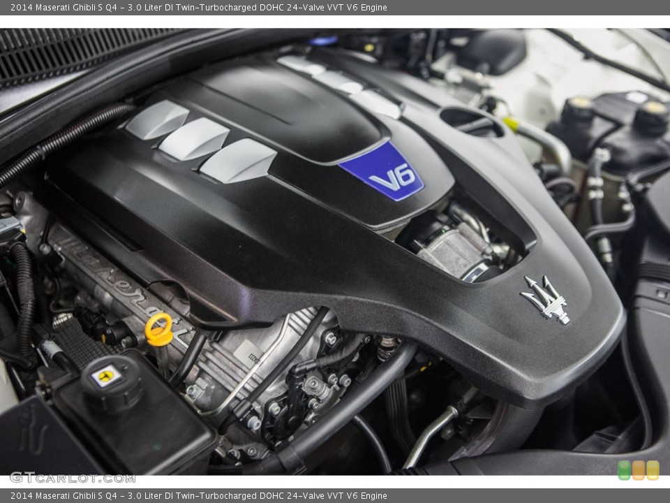 3.0 Liter DI Twin-Turbocharged DOHC 24-Valve VVT V6 Engine for the 2014 Maserati Ghibli #110198134