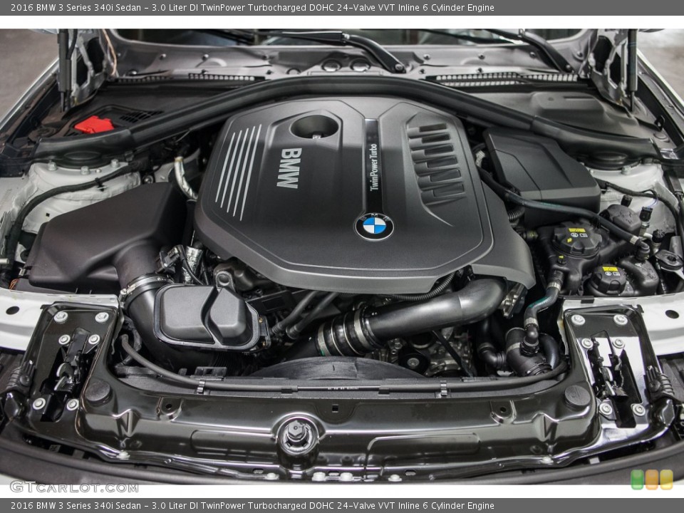 3.0 Liter DI TwinPower Turbocharged DOHC 24-Valve VVT Inline 6 Cylinder Engine for the 2016 BMW 3 Series #110230376