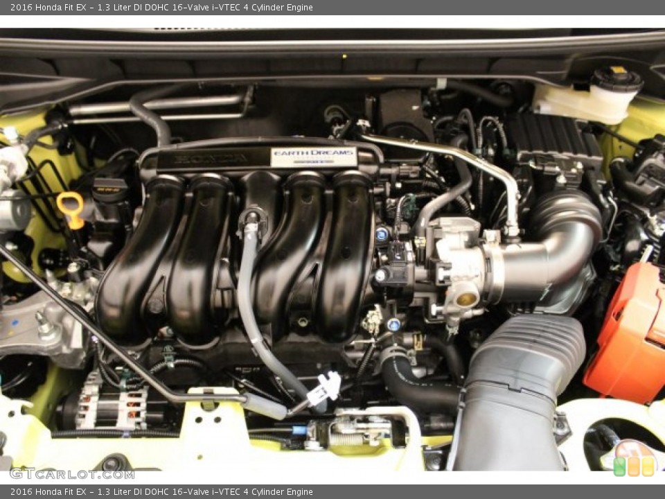 1.3 Liter DI DOHC 16-Valve i-VTEC 4 Cylinder 2016 Honda Fit Engine