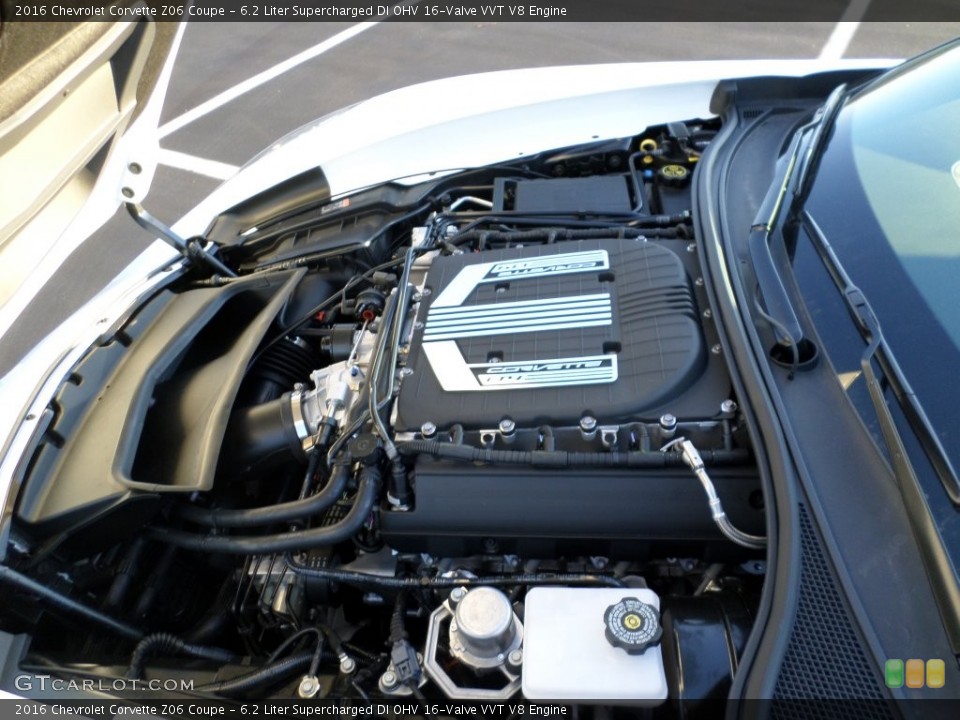 6.2 Liter Supercharged DI OHV 16-Valve VVT V8 Engine for the 2016 Chevrolet Corvette #110380241