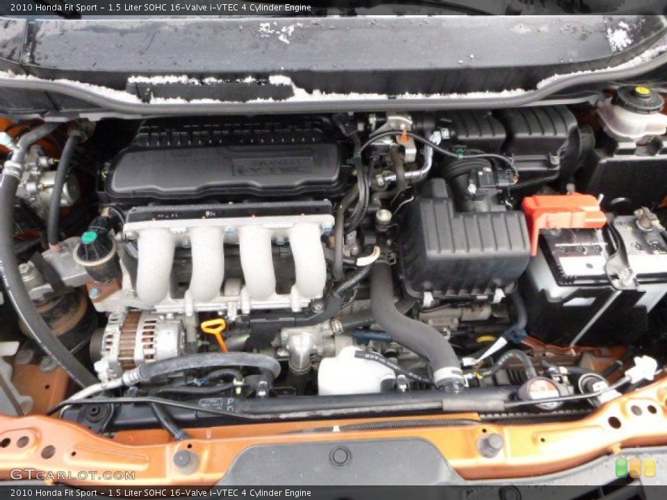 1.5 Liter SOHC 16-Valve i-VTEC 4 Cylinder Engine for the 2010 Honda Fit #110450737
