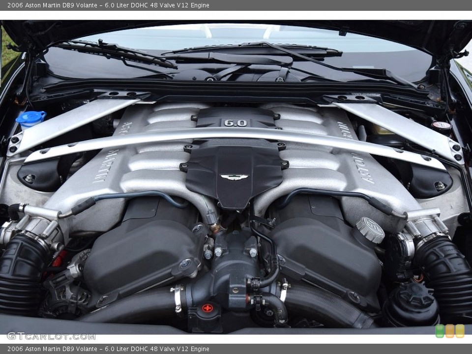6.0 Liter DOHC 48 Valve V12 Engine for the 2006 Aston Martin DB9 #110626294