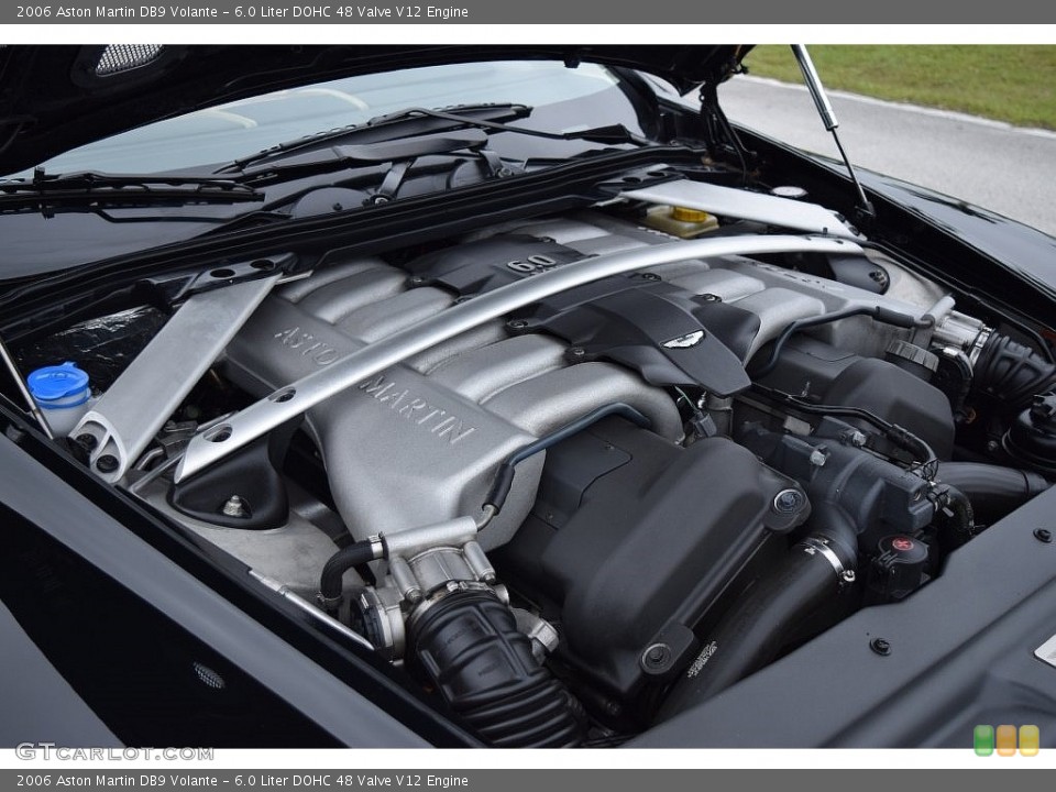 6.0 Liter DOHC 48 Valve V12 Engine for the 2006 Aston Martin DB9 #110626348