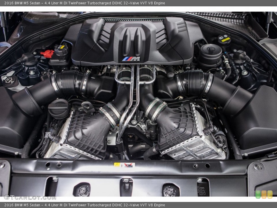 4.4 Liter M DI TwinPower Turbocharged DOHC 32-Valve VVT V8 Engine for the 2016 BMW M5 #110687975