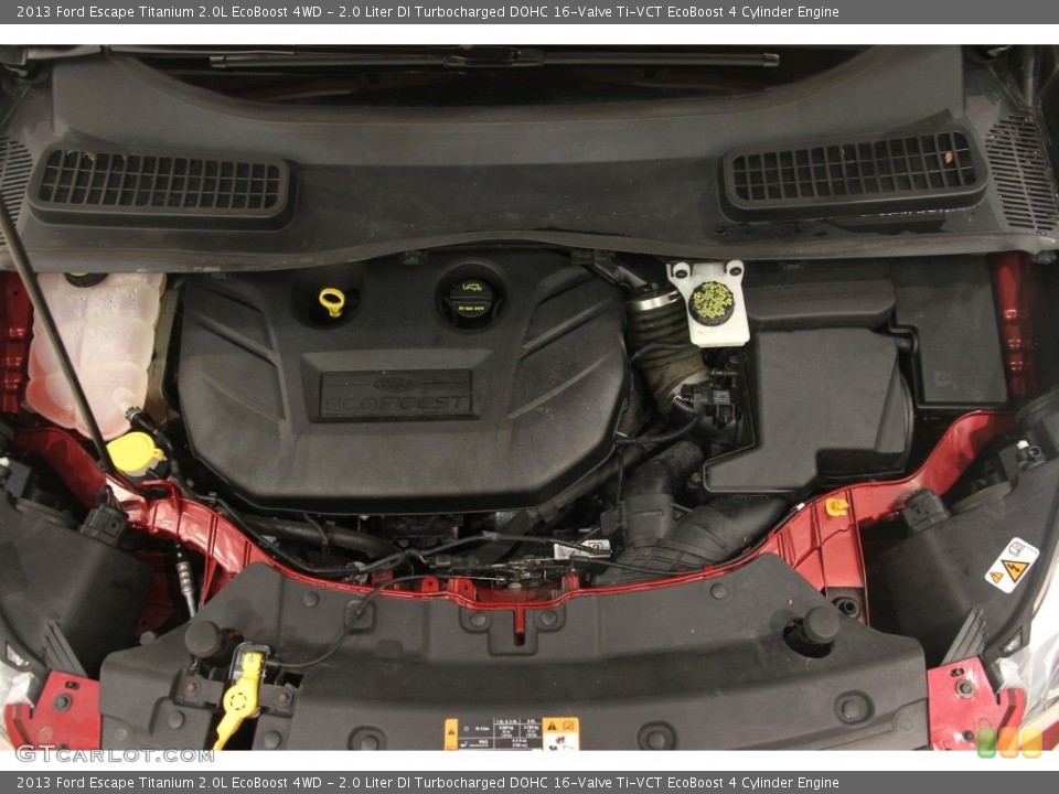 2.0 Liter DI Turbocharged DOHC 16-Valve Ti-VCT EcoBoost 4 Cylinder Engine for the 2013 Ford Escape #110720815