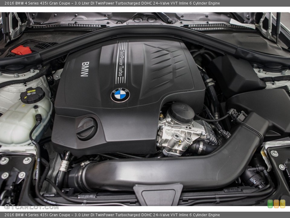 3.0 Liter DI TwinPower Turbocharged DOHC 24-Valve VVT Inline 6 Cylinder Engine for the 2016 BMW 4 Series #110751619