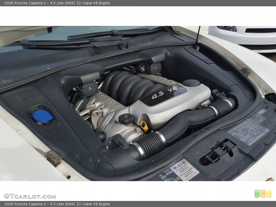 4.5 Liter DOHC 32-Valve V8 2006 Porsche Cayenne Engine