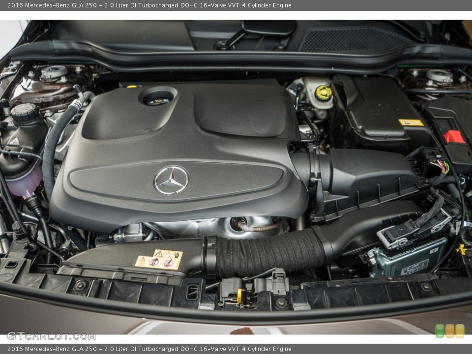 2.0 Liter DI Turbocharged DOHC 16-Valve VVT 4 Cylinder Engine for the 2016 Mercedes-Benz GLA #110794289