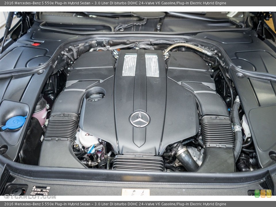 3.0 Liter DI biturbo DOHC 24-Valve V6 Gasoline/Plug-In Electric Hybrid Engine for the 2016 Mercedes-Benz S #110818767