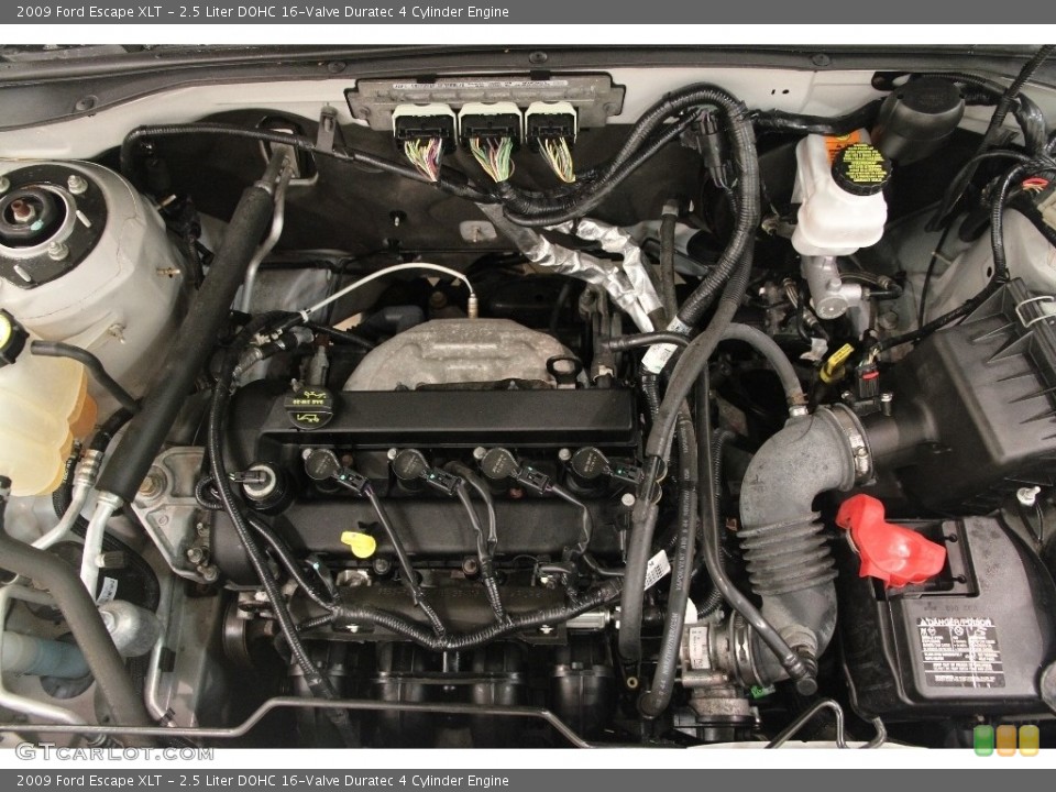 2.5 Liter DOHC 16-Valve Duratec 4 Cylinder Engine for the 2009 Ford Escape #110852229
