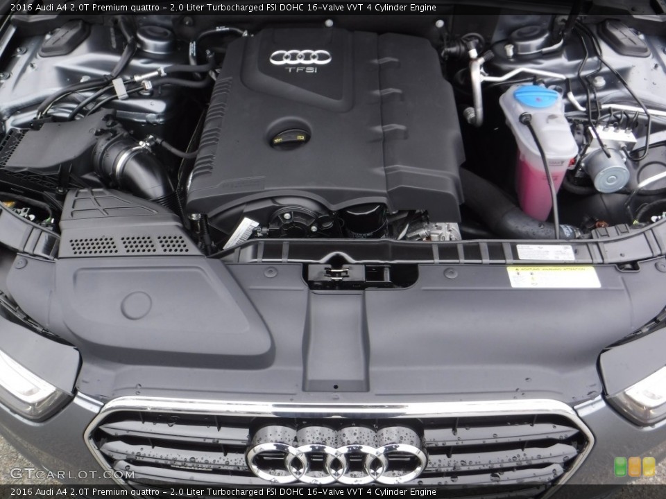 2.0 Liter Turbocharged FSI DOHC 16-Valve VVT 4 Cylinder Engine for the 2016 Audi A4 #110852597