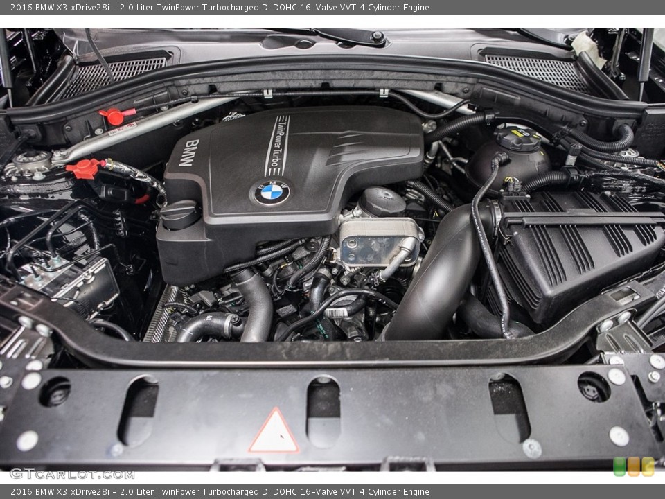 2.0 Liter TwinPower Turbocharged DI DOHC 16-Valve VVT 4 Cylinder Engine for the 2016 BMW X3 #110945137
