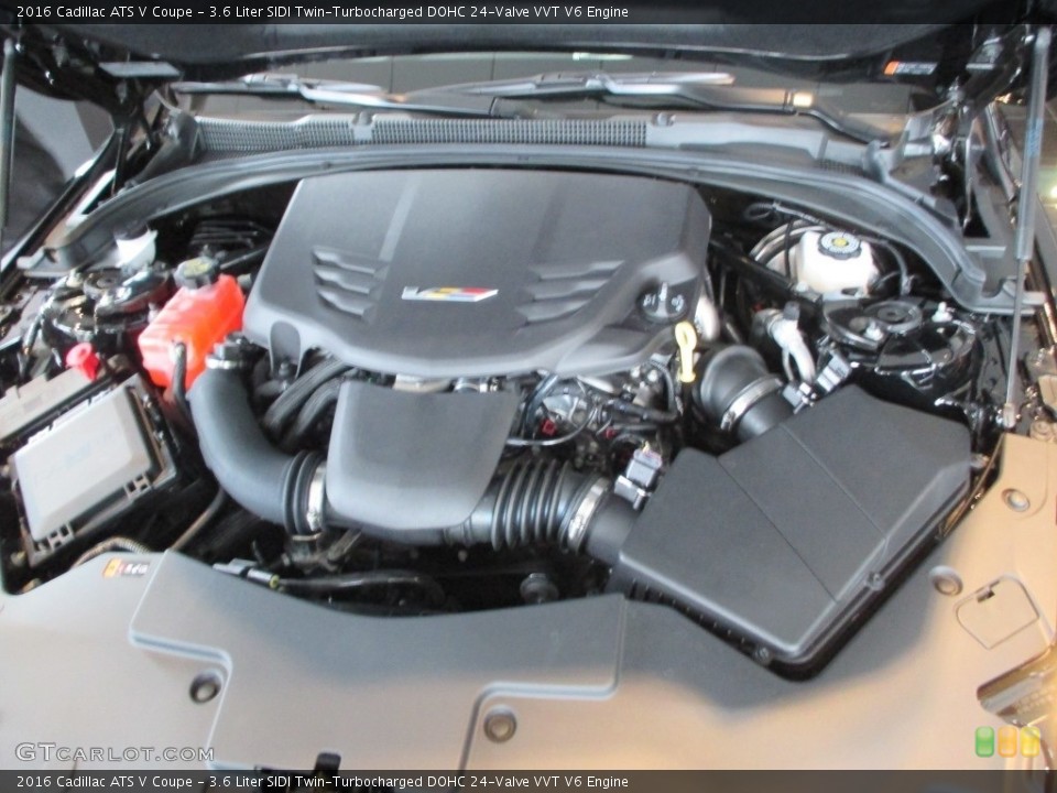 3.6 Liter SIDI Twin-Turbocharged DOHC 24-Valve VVT V6 Engine for the 2016 Cadillac ATS #110954878