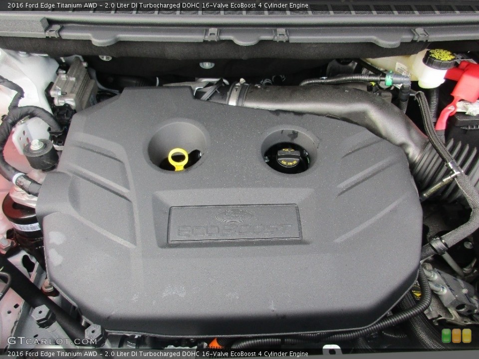 2.0 Liter DI Turbocharged DOHC 16-Valve EcoBoost 4 Cylinder 2016 Ford Edge Engine