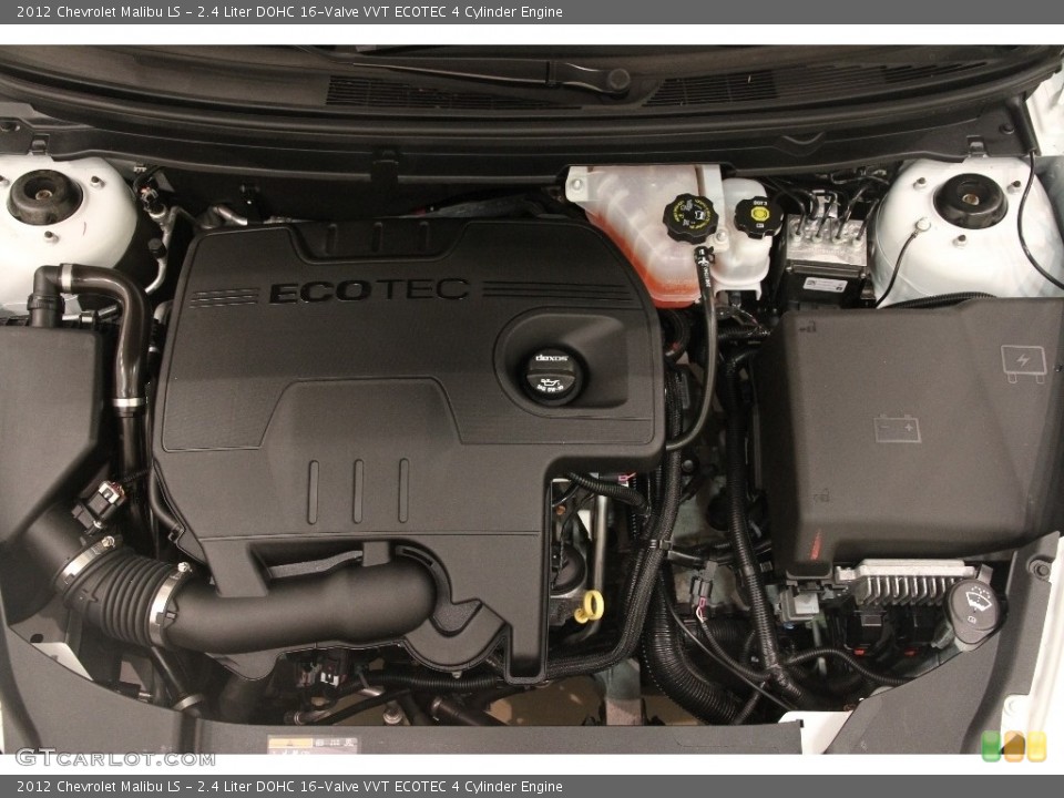 2.4 Liter DOHC 16-Valve VVT ECOTEC 4 Cylinder 2012 Chevrolet Malibu Engine