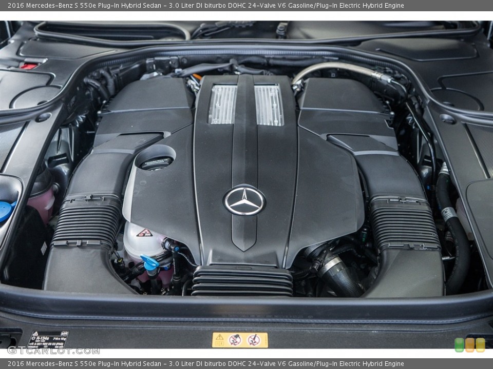 3.0 Liter DI biturbo DOHC 24-Valve V6 Gasoline/Plug-In Electric Hybrid Engine for the 2016 Mercedes-Benz S #110997244