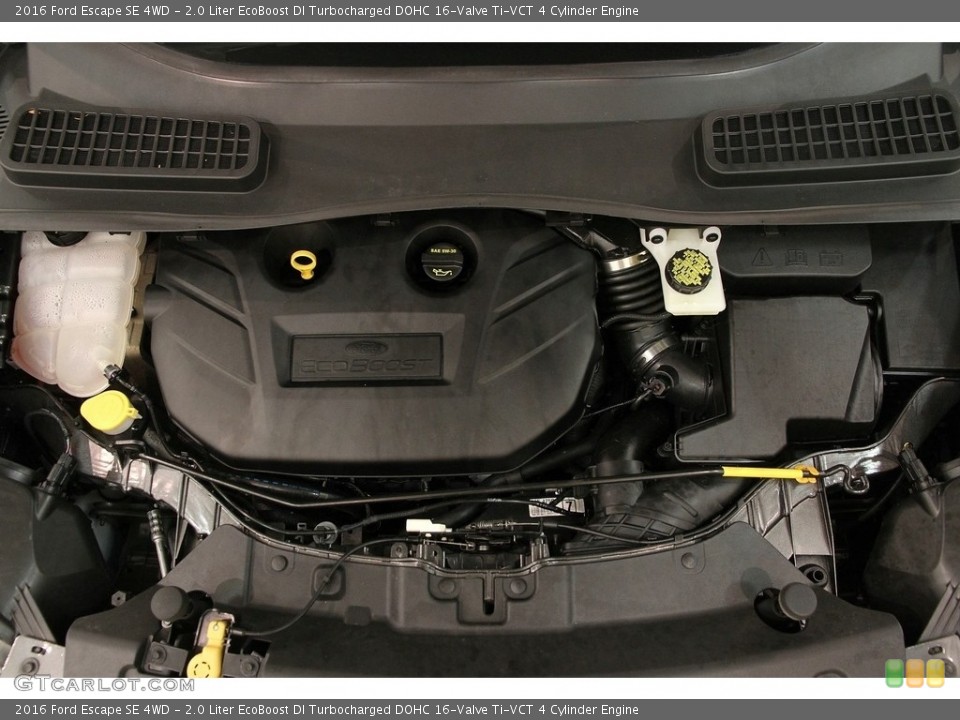2.0 Liter EcoBoost DI Turbocharged DOHC 16-Valve Ti-VCT 4 Cylinder Engine for the 2016 Ford Escape #111150626