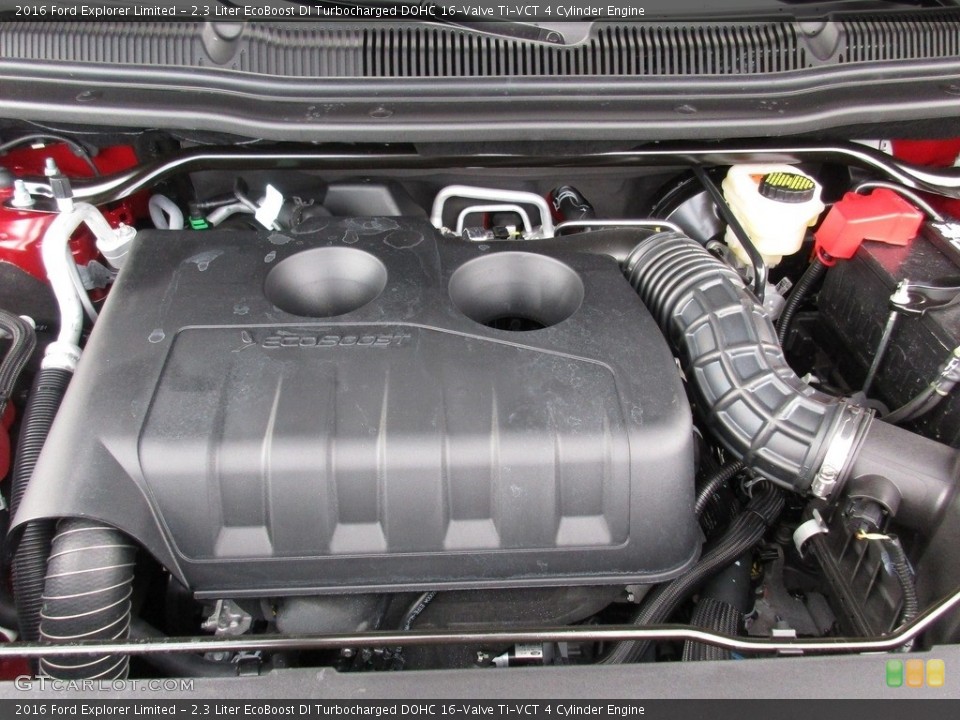 2.3 Liter EcoBoost DI Turbocharged DOHC 16-Valve Ti-VCT 4 Cylinder 2016 Ford Explorer Engine