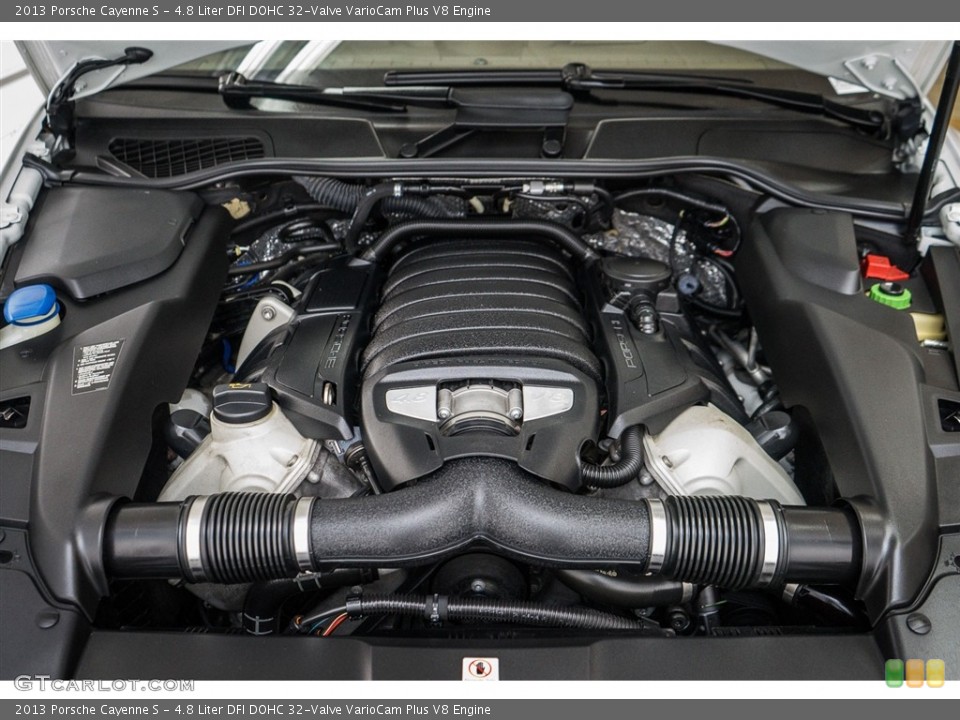 4.8 Liter DFI DOHC 32-Valve VarioCam Plus V8 Engine for the 2013 Porsche Cayenne #111204932