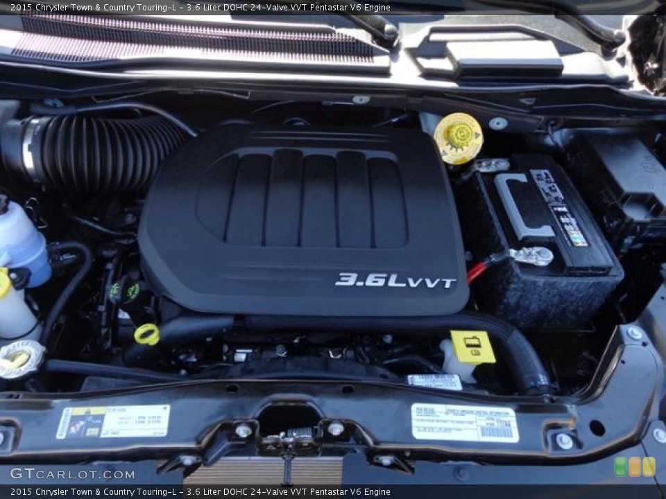 3.6 Liter DOHC 24-Valve VVT Pentastar V6 Engine for the 2015 Chrysler Town & Country #111233150