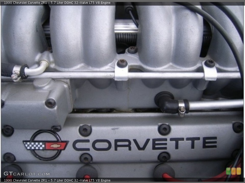 5.7 Liter DOHC 32-Valve LT5 V8 Engine for the 1990 Chevrolet Corvette #111247991