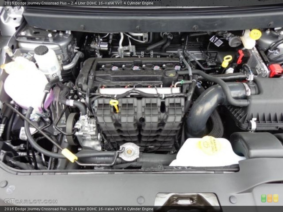 2.4 Liter DOHC 16-Valve VVT 4 Cylinder 2016 Dodge Journey Engine