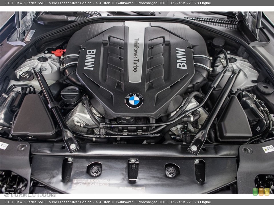 4.4 Liter DI TwinPower Turbocharged DOHC 32-Valve VVT V8 Engine for the 2013 BMW 6 Series #111293161