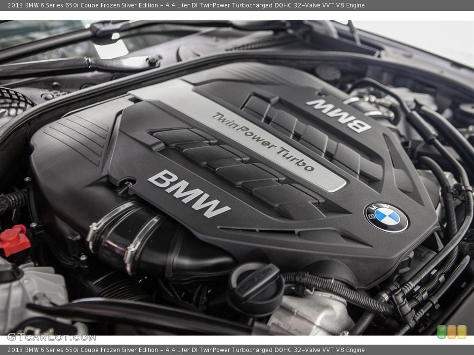 4.4 Liter DI TwinPower Turbocharged DOHC 32-Valve VVT V8 Engine for the 2013 BMW 6 Series #111293575