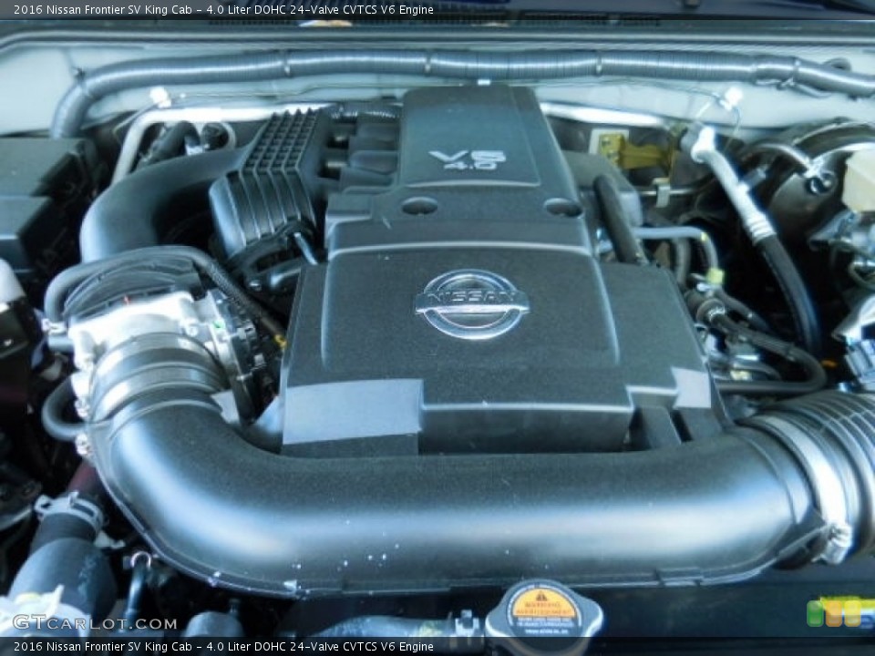 4.0 Liter DOHC 24-Valve CVTCS V6 Engine for the 2016 Nissan Frontier #111362674