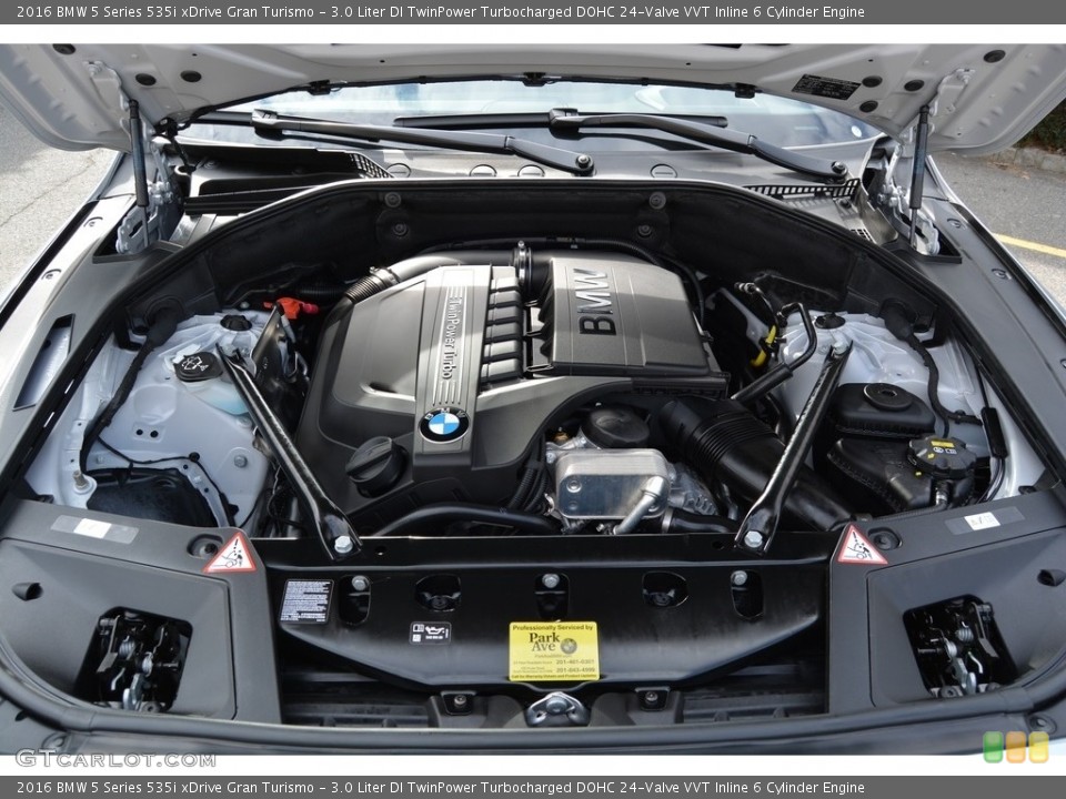 3.0 Liter DI TwinPower Turbocharged DOHC 24-Valve VVT Inline 6 Cylinder Engine for the 2016 BMW 5 Series #111367234