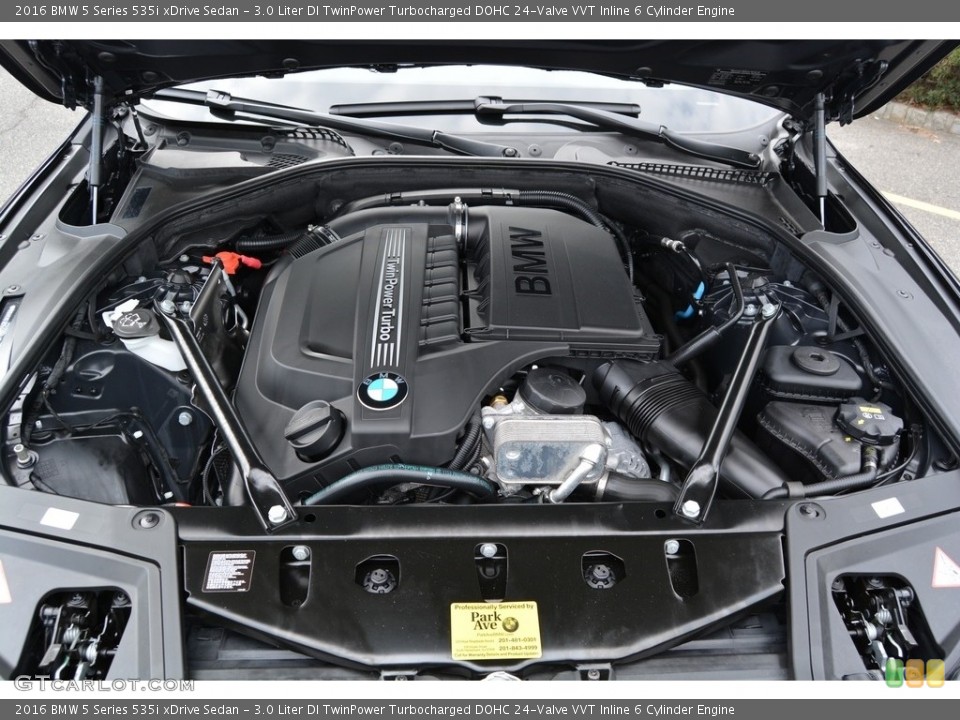 3.0 Liter DI TwinPower Turbocharged DOHC 24-Valve VVT Inline 6 Cylinder Engine for the 2016 BMW 5 Series #111377797