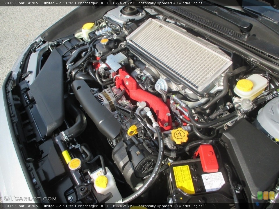 2.5 Liter Turbocharged DOHC 16-Valve VVT Horizontally Opposed 4 Cylinder Engine for the 2016 Subaru WRX #111451975