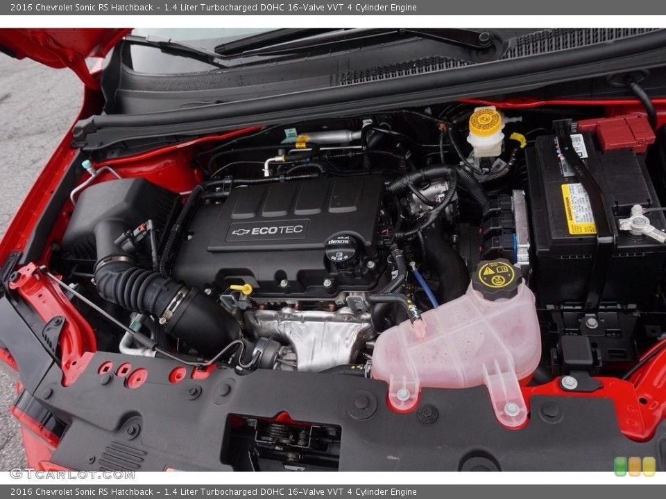 1.4 Liter Turbocharged DOHC 16-Valve VVT 4 Cylinder Engine for the 2016 Chevrolet Sonic #111468712