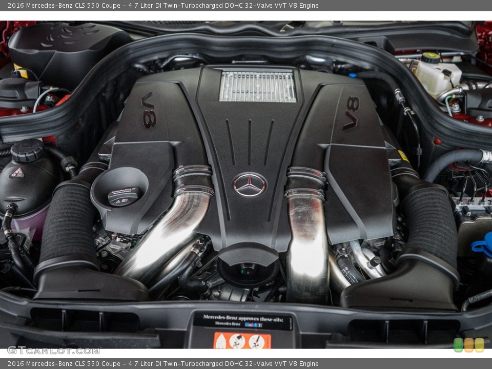 4.7 Liter DI Twin-Turbocharged DOHC 32-Valve VVT V8 Engine for the 2016 Mercedes-Benz CLS #111508892