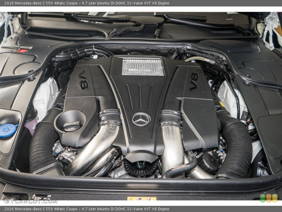 4.7 Liter biturbo DI DOHC 32-Valve VVT V8 Engine for the 2016 Mercedes-Benz S #111509966