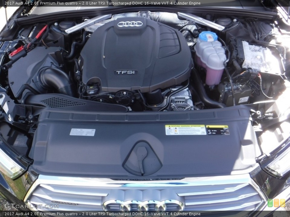 2.0 Liter TFSI Turbocharged DOHC 16-Valve VVT 4 Cylinder Engine for the 2017 Audi A4 #111658979