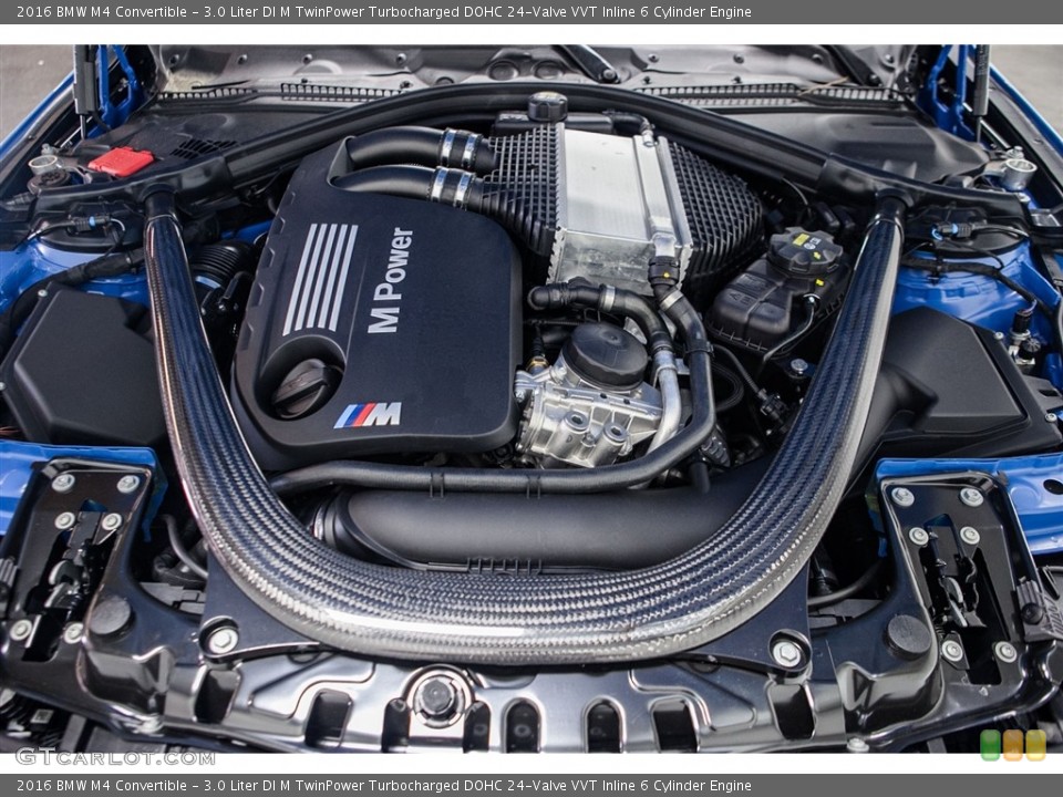 3.0 Liter DI M TwinPower Turbocharged DOHC 24-Valve VVT Inline 6 Cylinder Engine for the 2016 BMW M4 #111678032